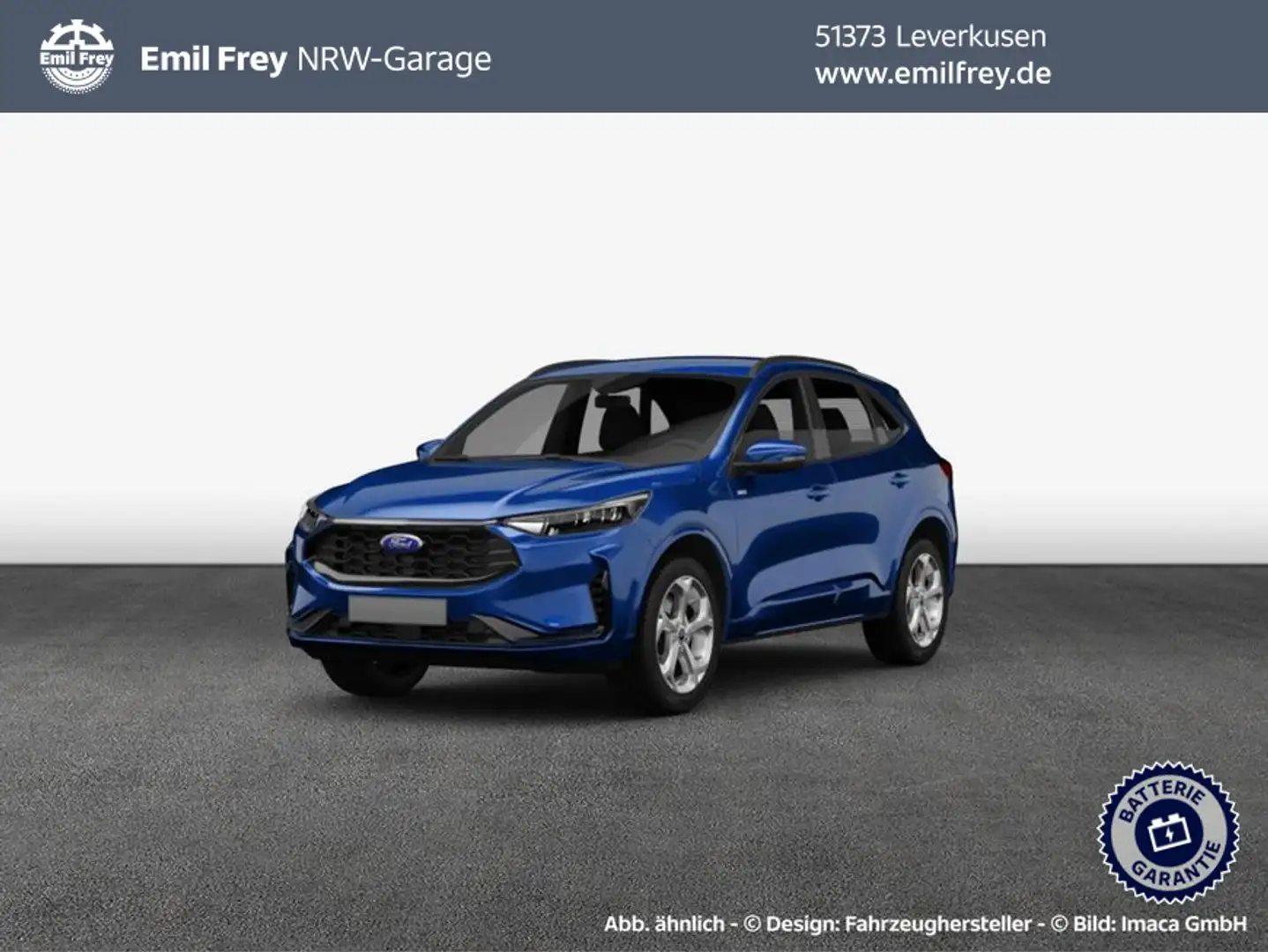 Ford Kuga 2.5 Duratec PHEV ST-LINE AHK+TECHNO-PAKET Bleu - 1