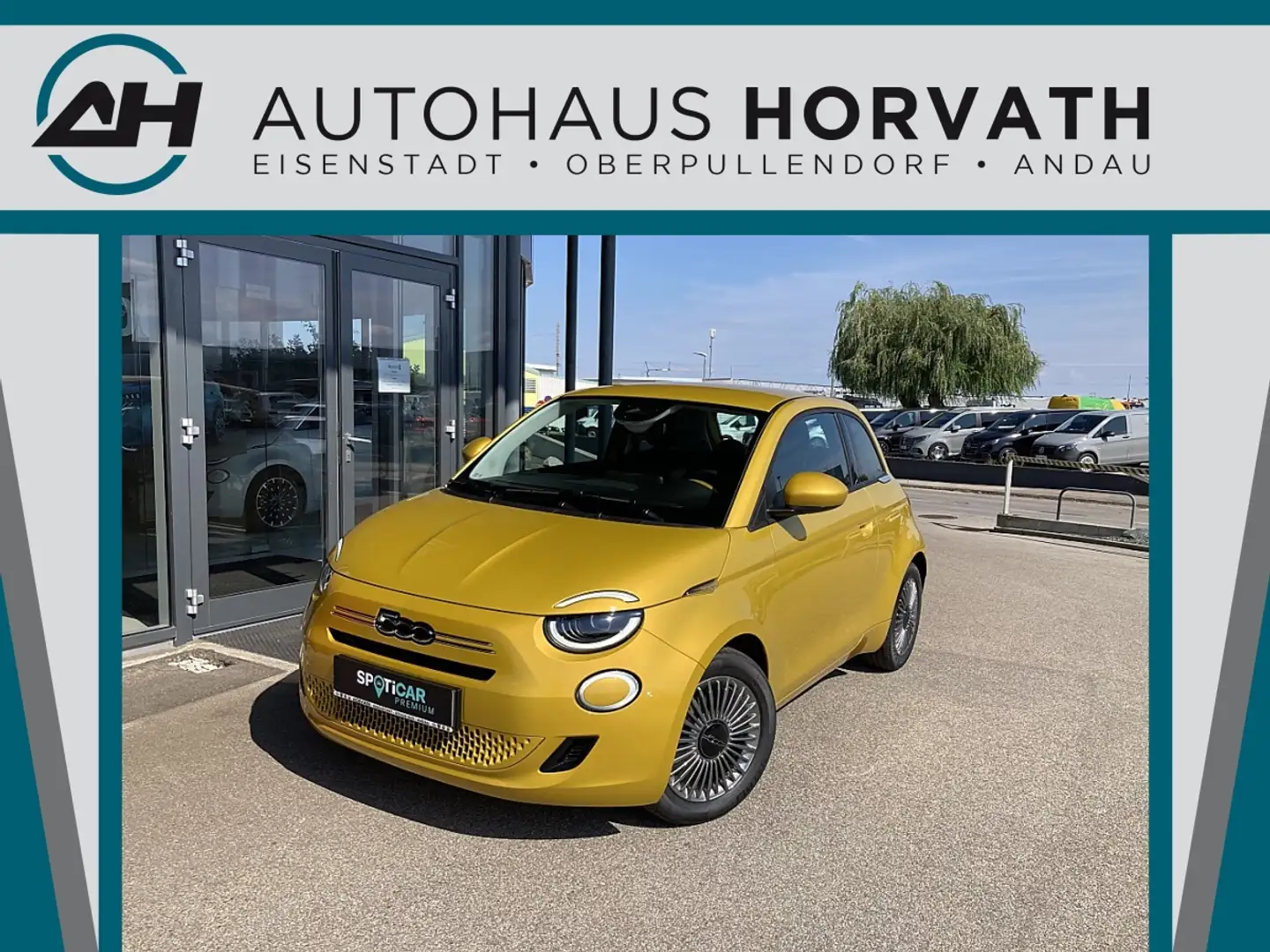 Fiat 500 Hatchback Hybrid Torino!TOP AKTION! Gelb - 1
