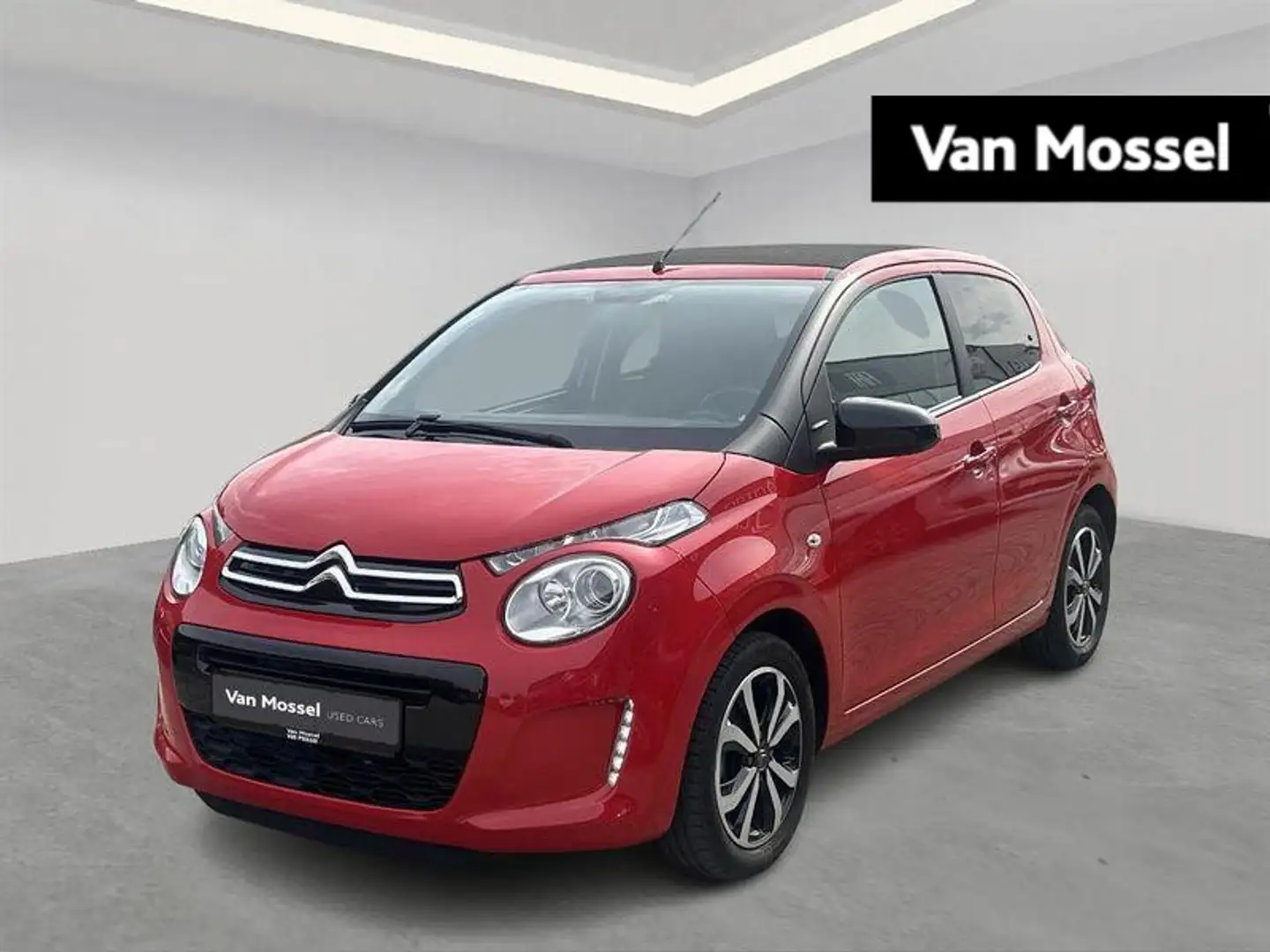 Citroen C1 Citroën C1 1.0 VTi S&S MAN Shine – Cabriolet Rouge - 1