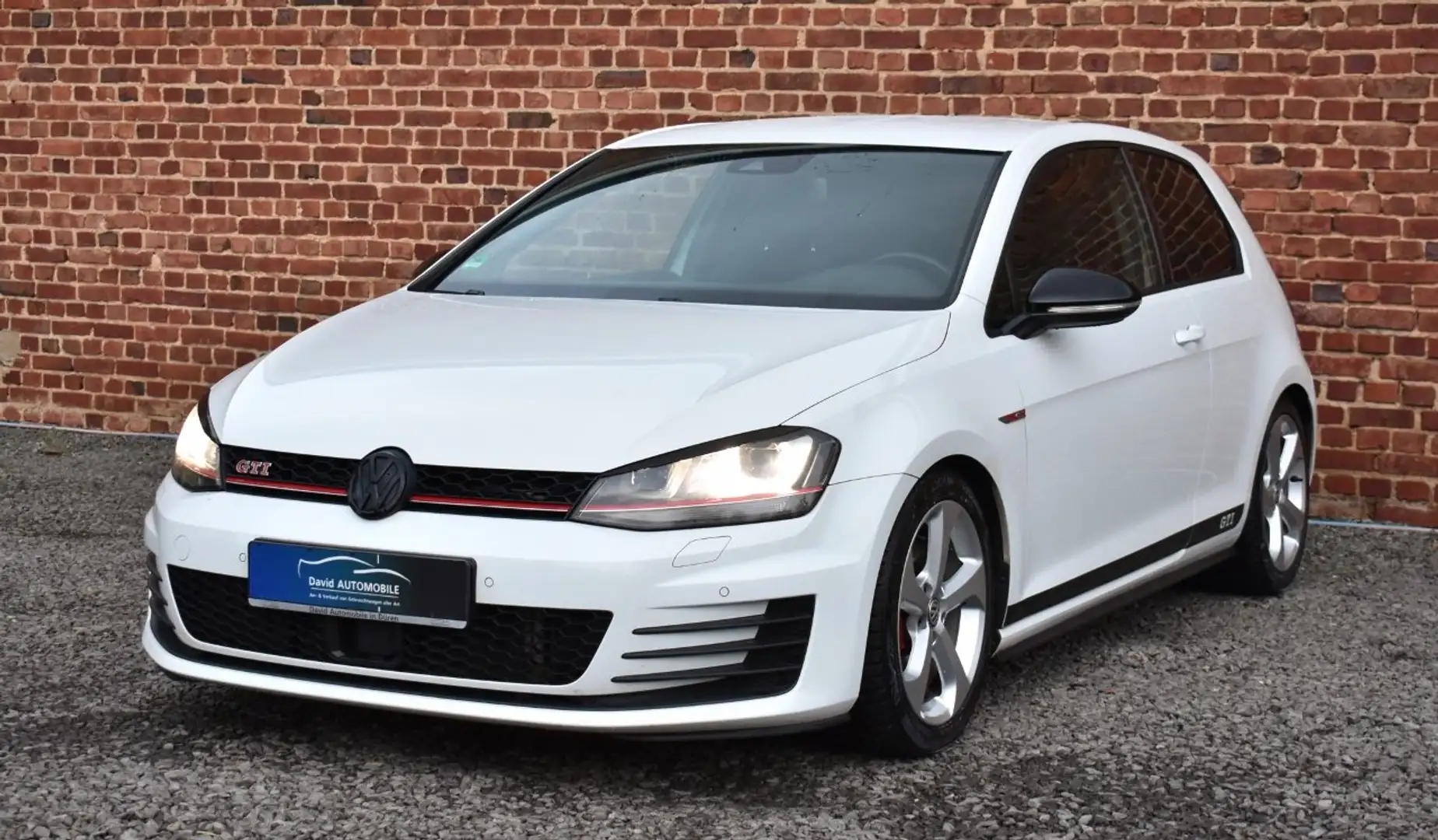 Volkswagen Golf GTI XENON*NAVI*ACC*SiHEIZ*TOTWINK*SPURHALT Blanc - 1