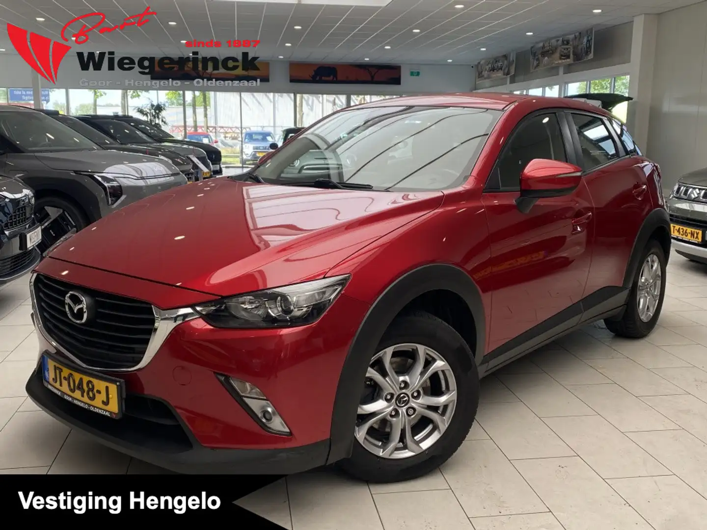 Mazda CX-3 2.0 SAG 120 TS [ CAMERA I TREKHAAK I CRUISE CONTRO Rood - 1