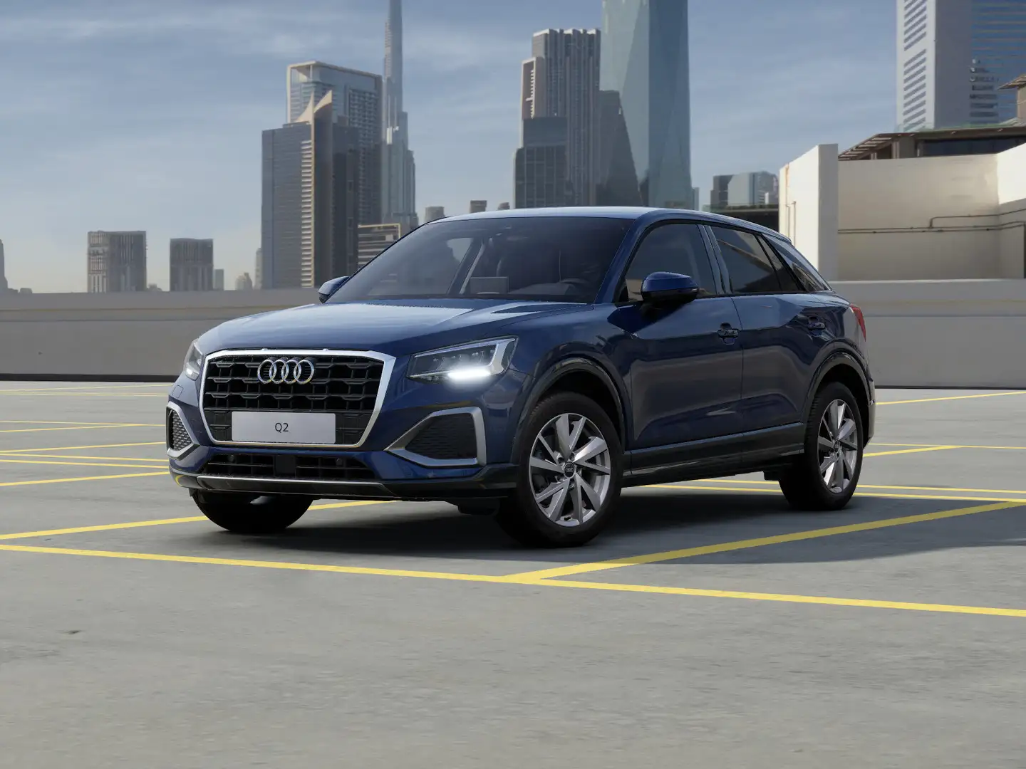 Audi Q2 30 TFSI advanced LED DAB VC PDC Sitzheizung Blau - 1