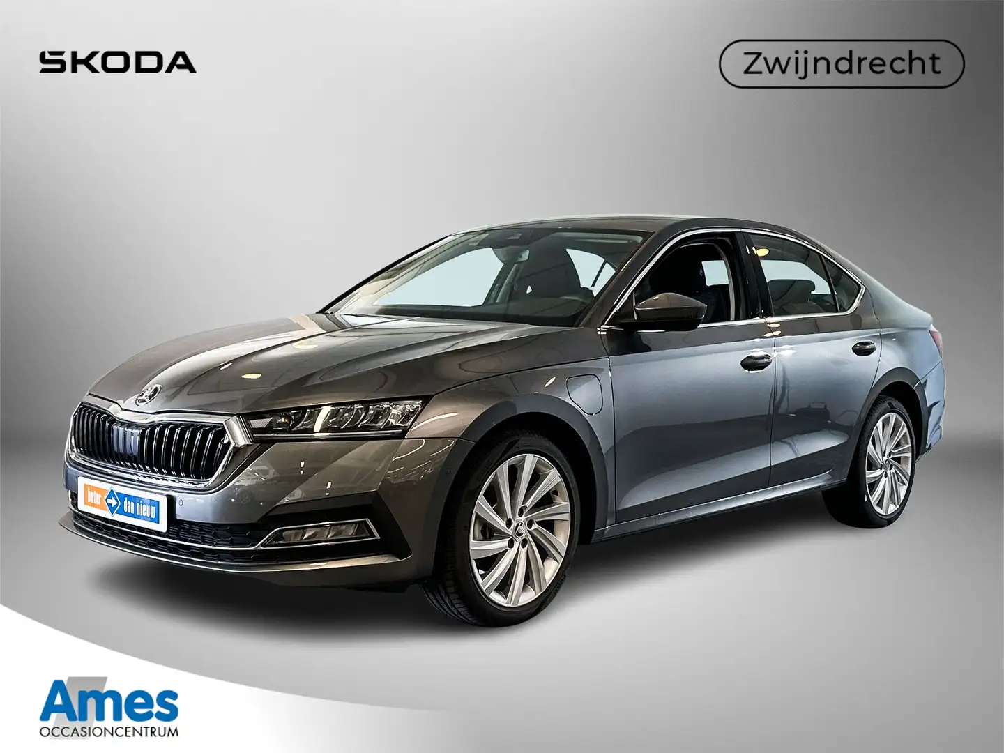 Skoda Octavia 1.4 TSI iV 204pk PHEV Business Edition Gris - 1