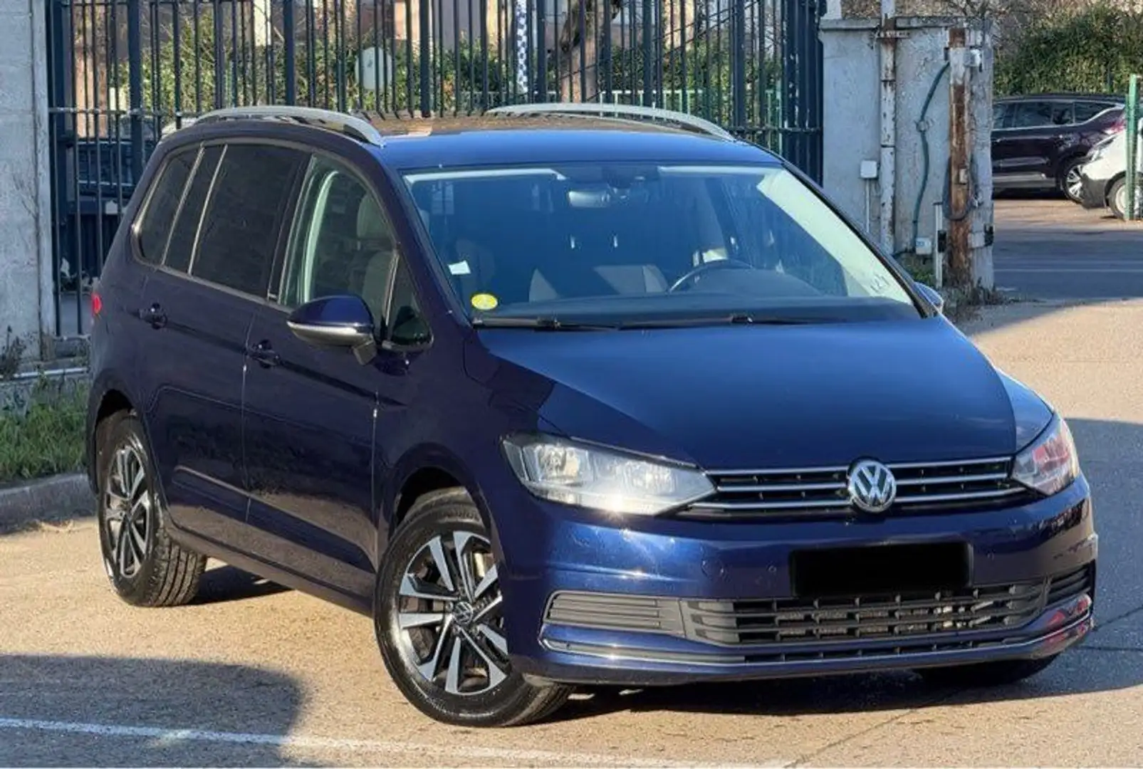 Volkswagen Touran 2,0tdi 7place DSG 07-2020 10990Euro TTC TVA RÉCUPÉRABLE Blau - 2