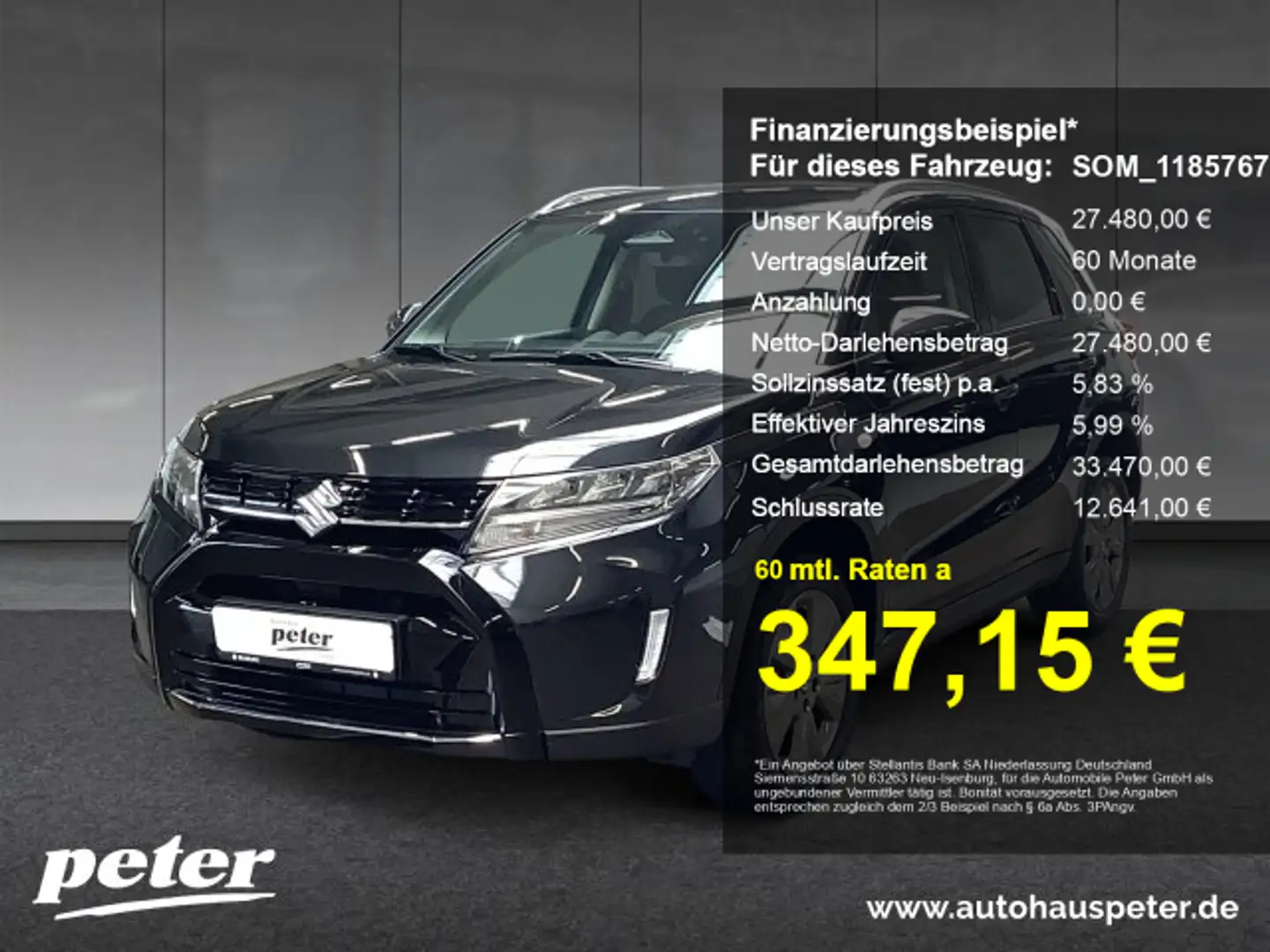 Suzuki Vitara Vitara 1.5 Comfort Allgrip AGS Noir - 1