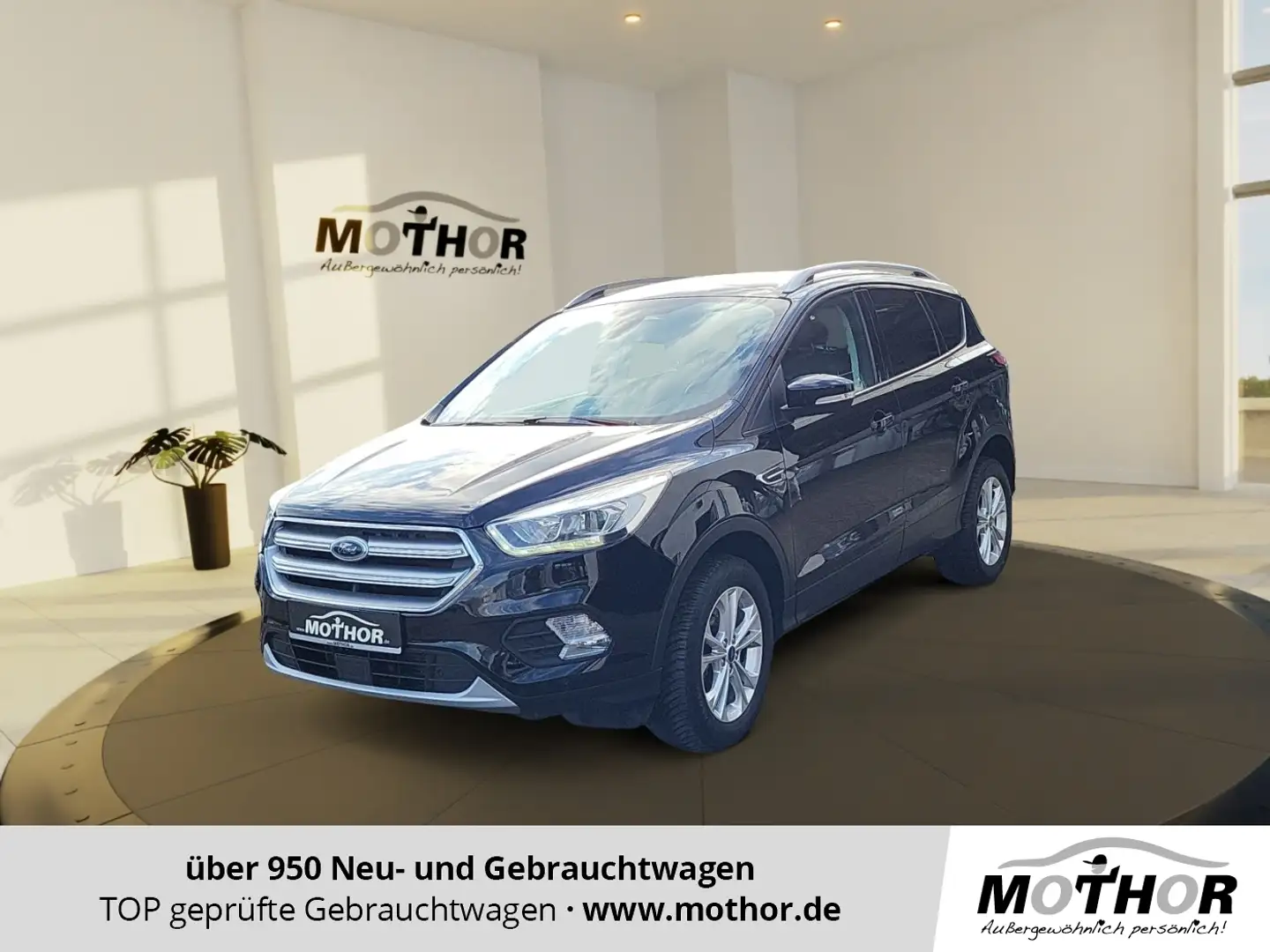 Ford Kuga 2.0 TDCi Titanium ACC AHK SpurH DynLi LM Schwarz - 1