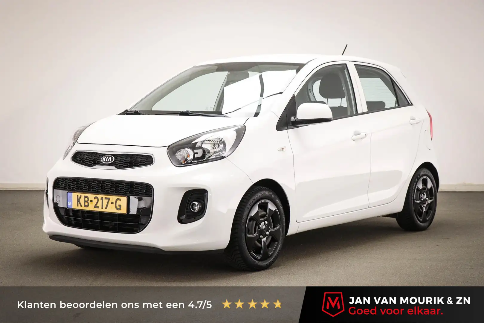 Kia Picanto 1.0 CVVT ComfortLine | AIRCO Blanc - 1