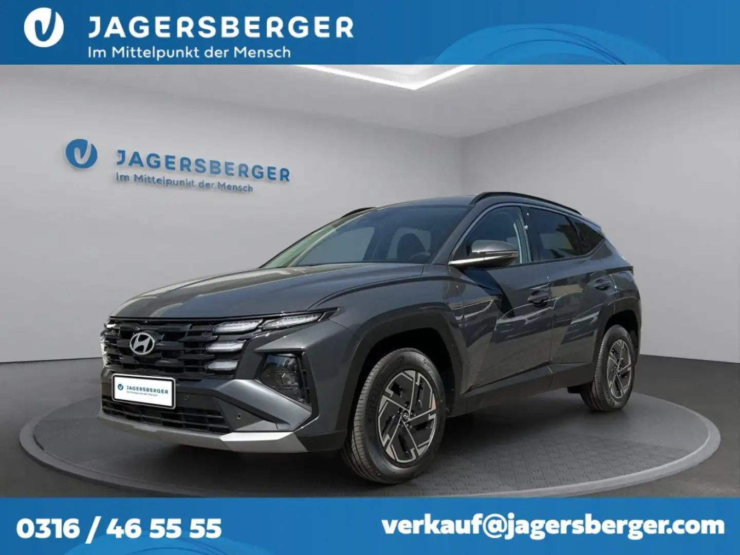 Hyundai TUCSON Jubile 1,6 T-GDi HEV 2WD AUTOMATIK Grau - 1