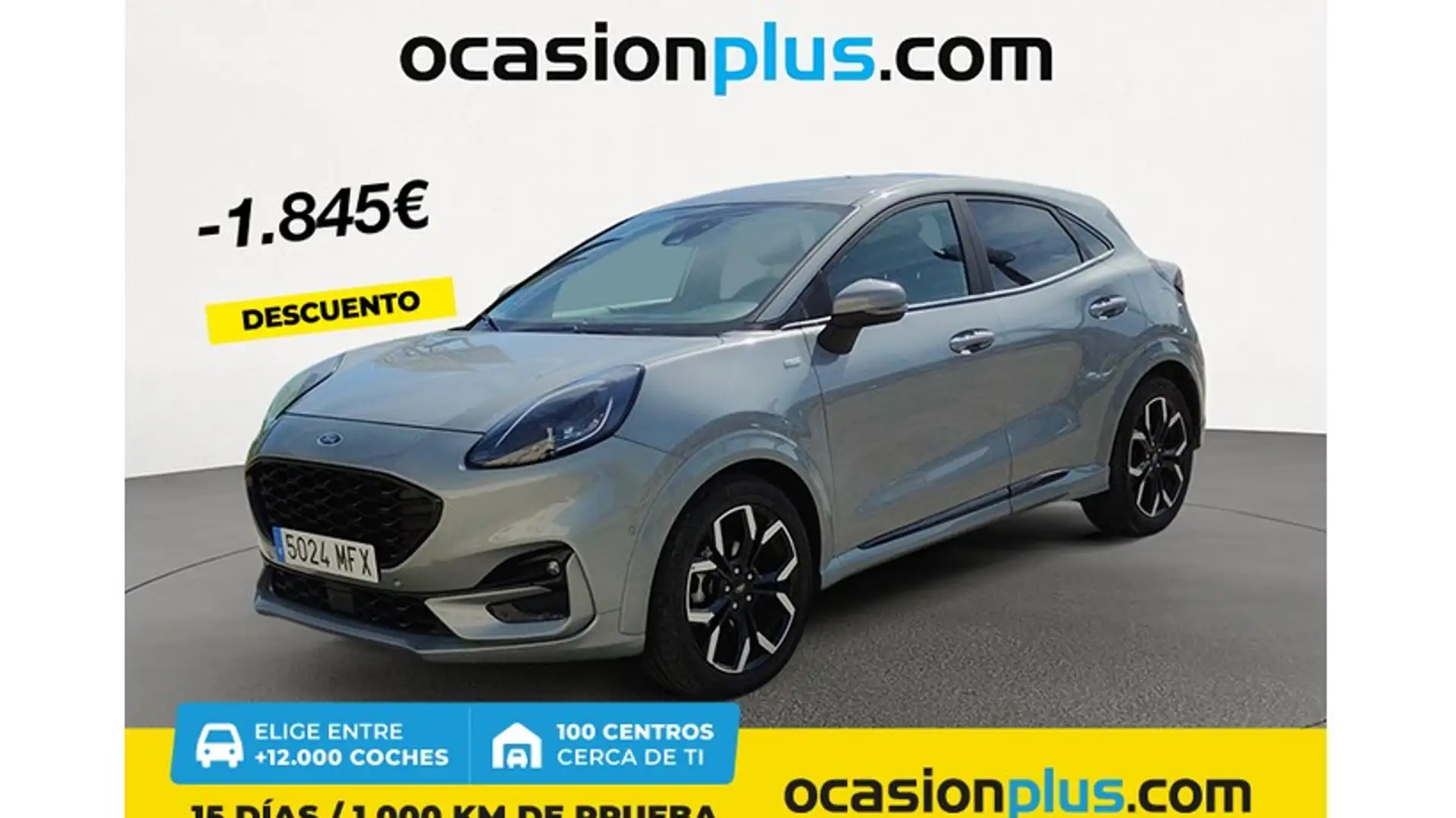 Ford Puma 1.0 EcoBoost MHEV ST-Line X 155 Plateado - 1