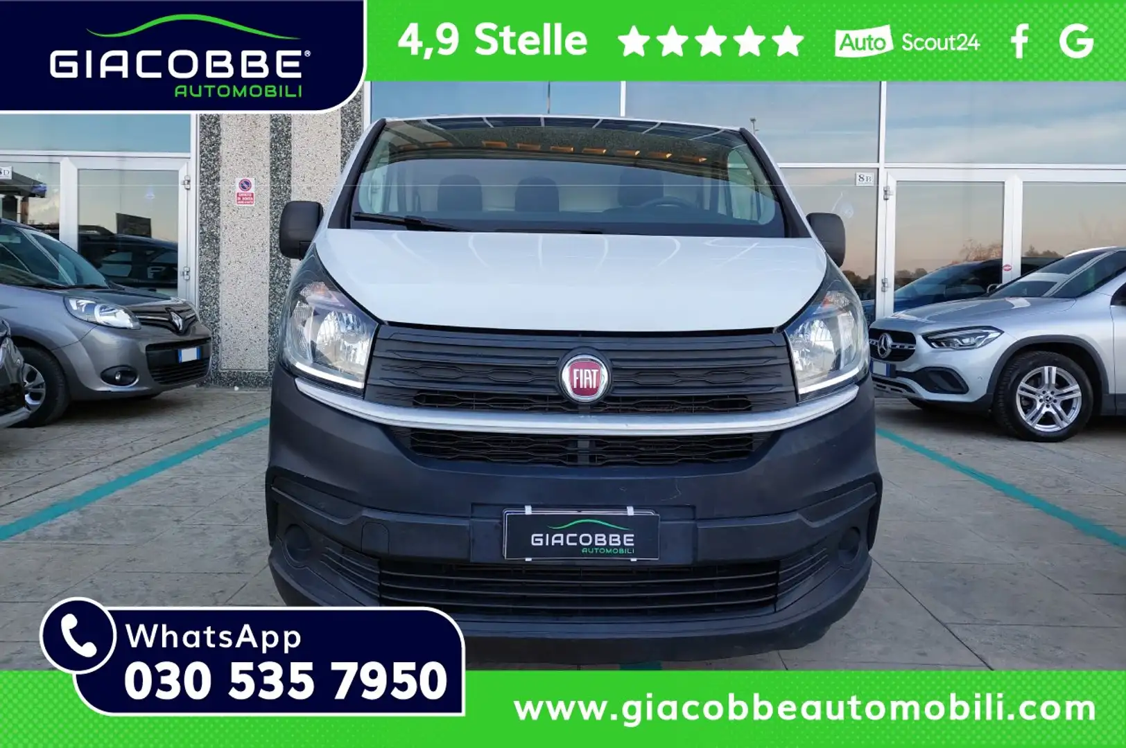 Fiat Talento MTJ 1.6 145CV TWIN TURBO🔥I.E🔥 Blanc - 1