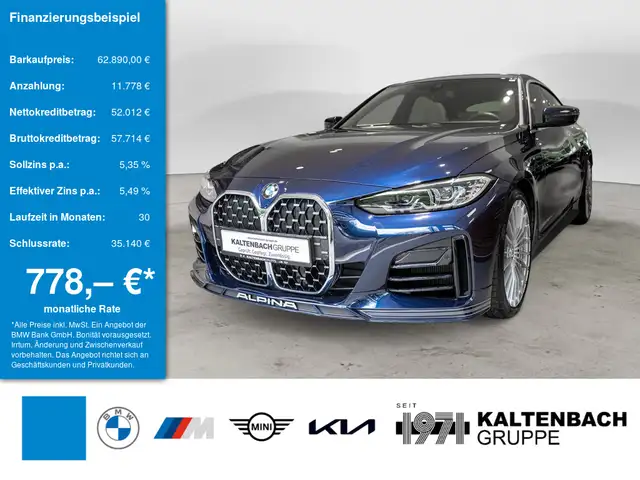 Alpina D4 S Gran Coupe Allrad AHK LED NAVI HGSD SHZ
