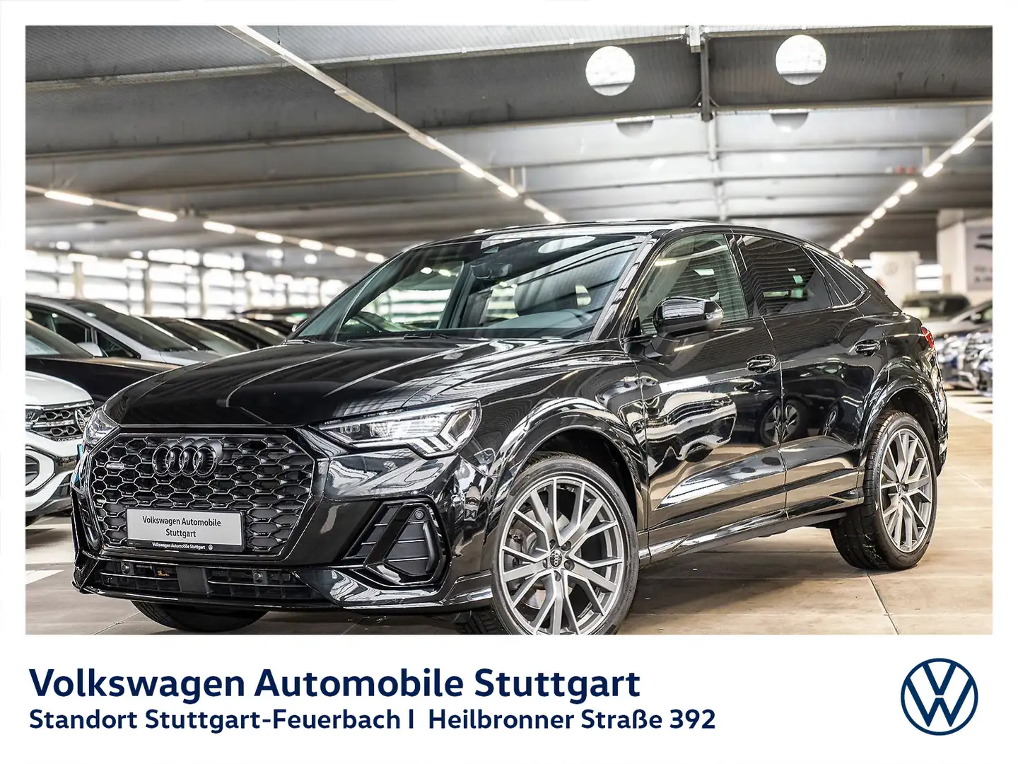 Audi Q3 40 2.0 TFSI quattro S line DSG Navi Schwarz - 1