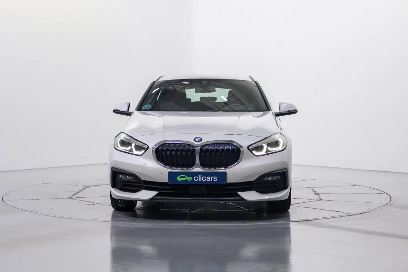 BMW 118 118dA Blanc - 2