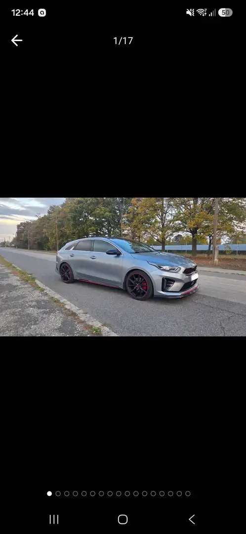 Kia ProCeed / pro_cee'd pro ceed 1,6 TGDI GPF GT DCT Aut. GT Silber - 2