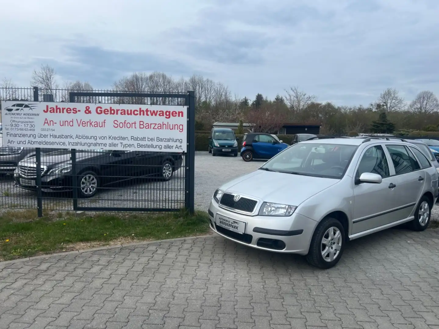 Skoda Fabia Combi Extra Plateado - 1