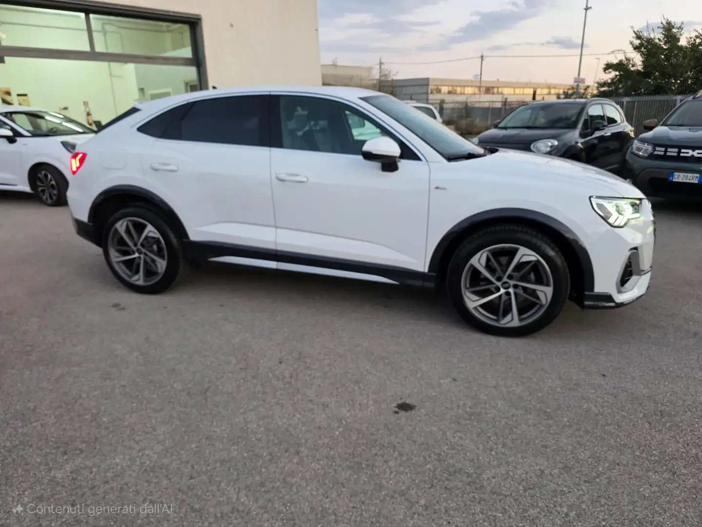 Audi Q3 Q3  Sportback 35 2.0 tdi S line edition quattro Weiß - 2