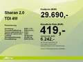 Volkswagen Sharan 2.0 TDI 4M Highline *7-SITZER*PDC*NAVI* Grijs - thumbnail 4