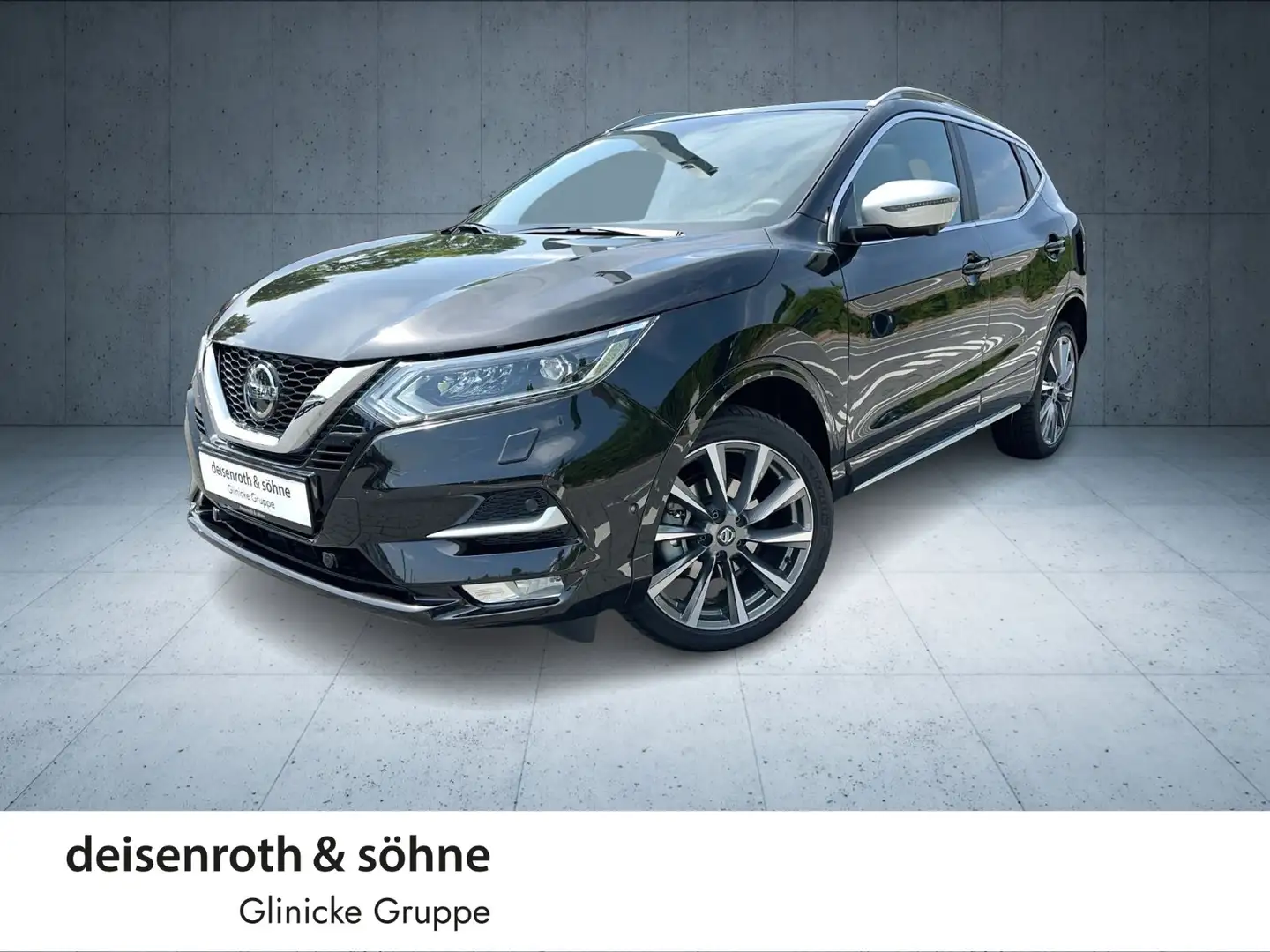 Nissan Qashqai Tekna+ 1.3 DIG-T 4x2 360/Pano/Assist/Led Noir - 1