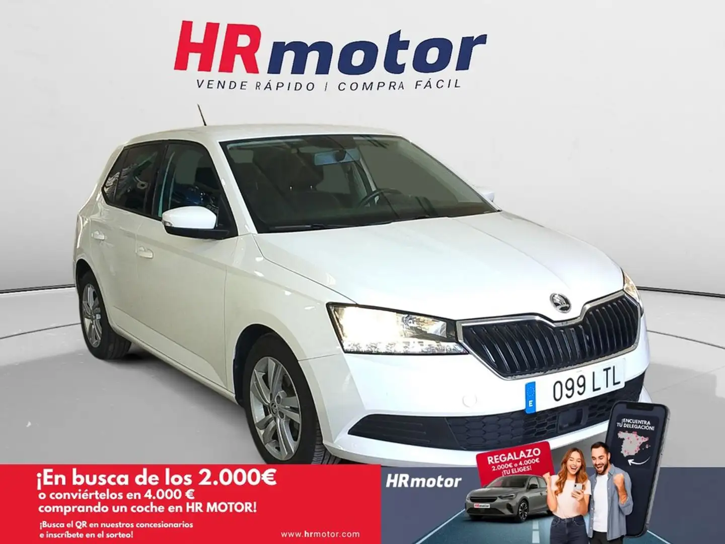 Skoda Fabia Ambition Blanc - 1