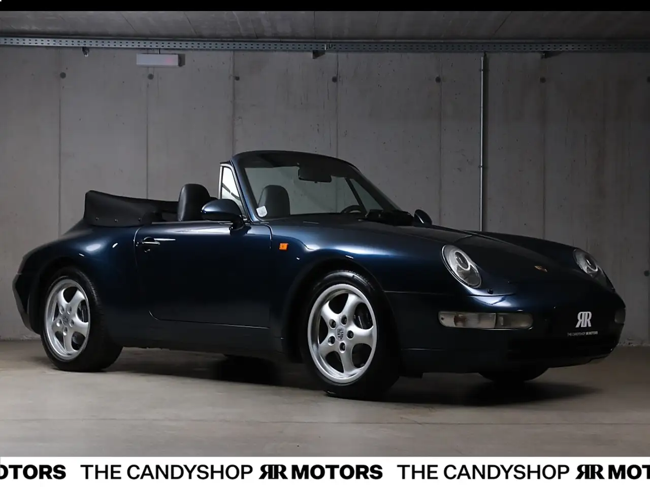 Porsche 993 911 993 Carrera Cabrio *Sonderfarbe_Amazonasgrü...