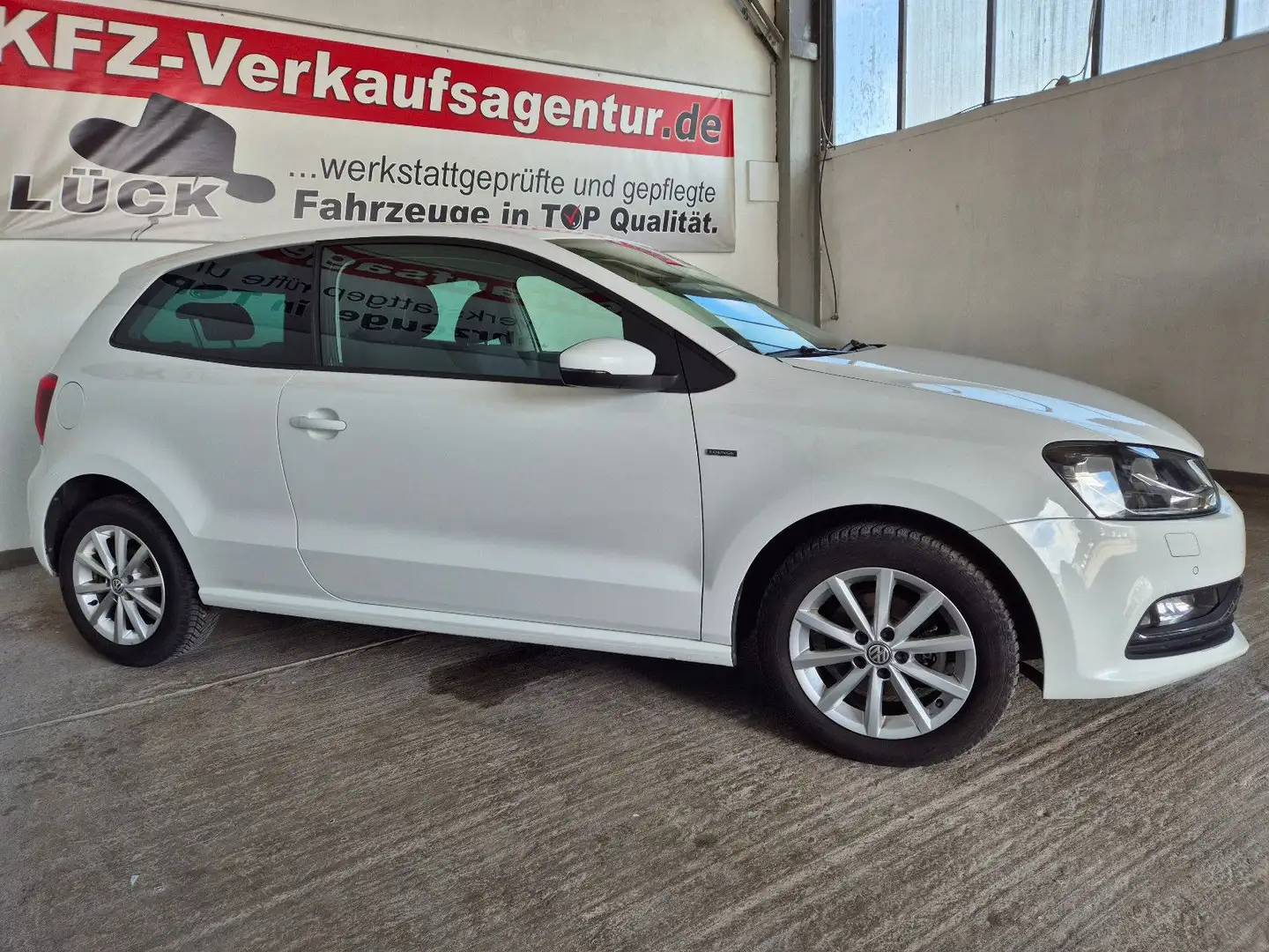 Volkswagen Polo V Lounge BMT/Start-Stopp, inkl. Garantie Wit - 2