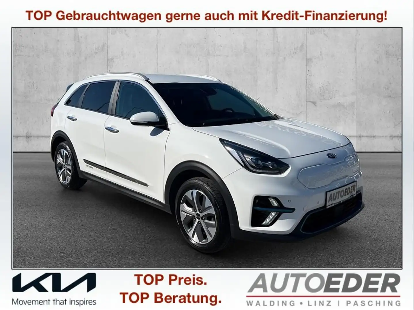 Kia e-Niro Niro EV 64kWh long Range Gold Aut. Blanc - 1
