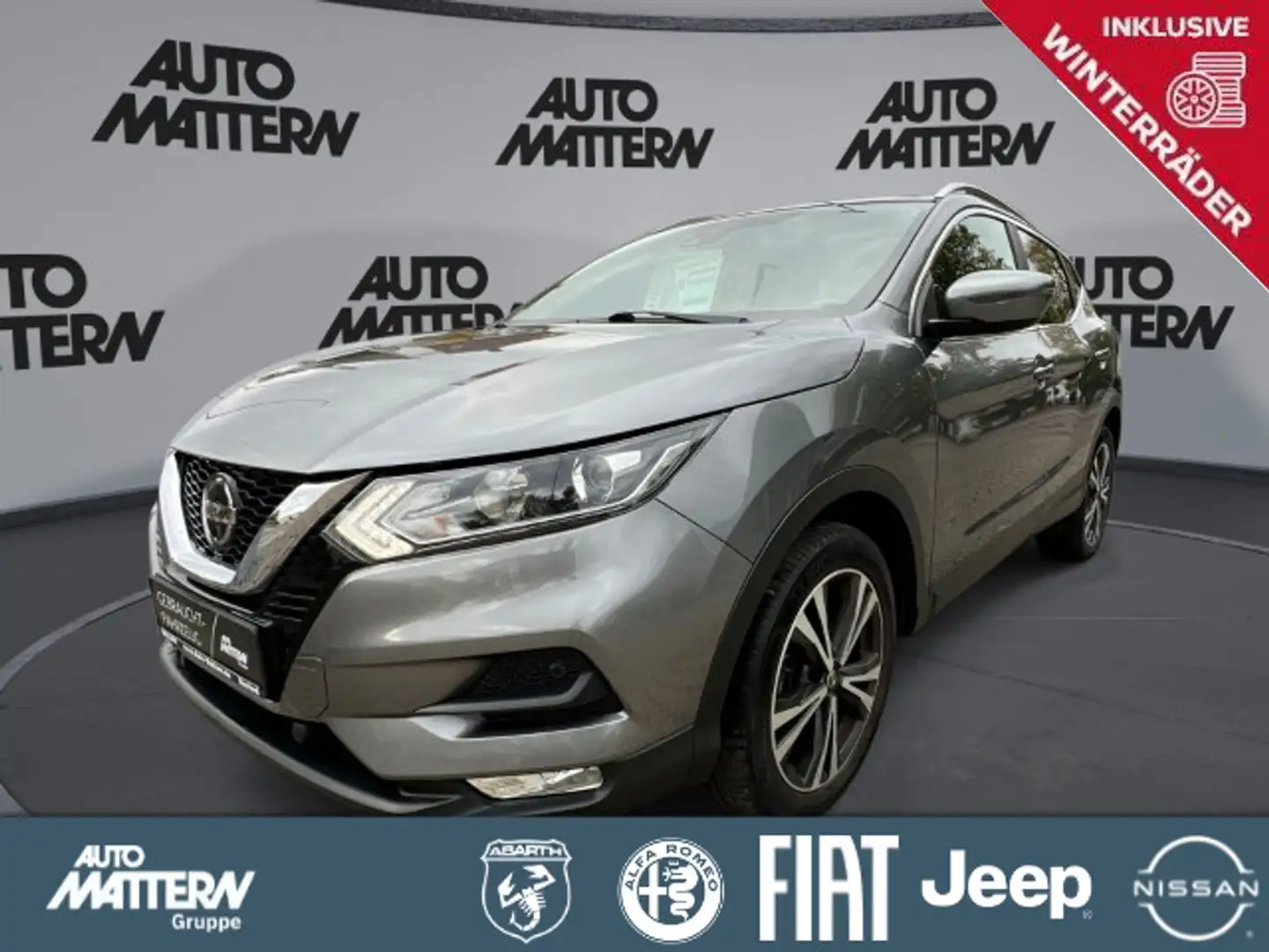Nissan Qashqai 1.3 DIG-T N-Way Klima AHK SHZ PGD PDC LM Grau - 1