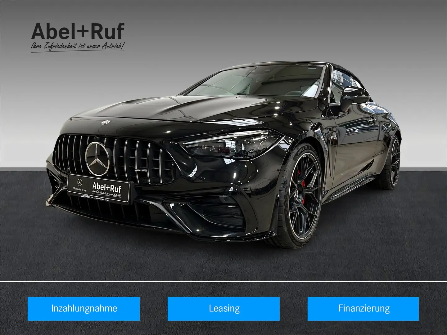 Mercedes-Benz CLE 53 AMG 4M+Cabrio+DIGITAL+Night+Burm+360 Schwarz - 1