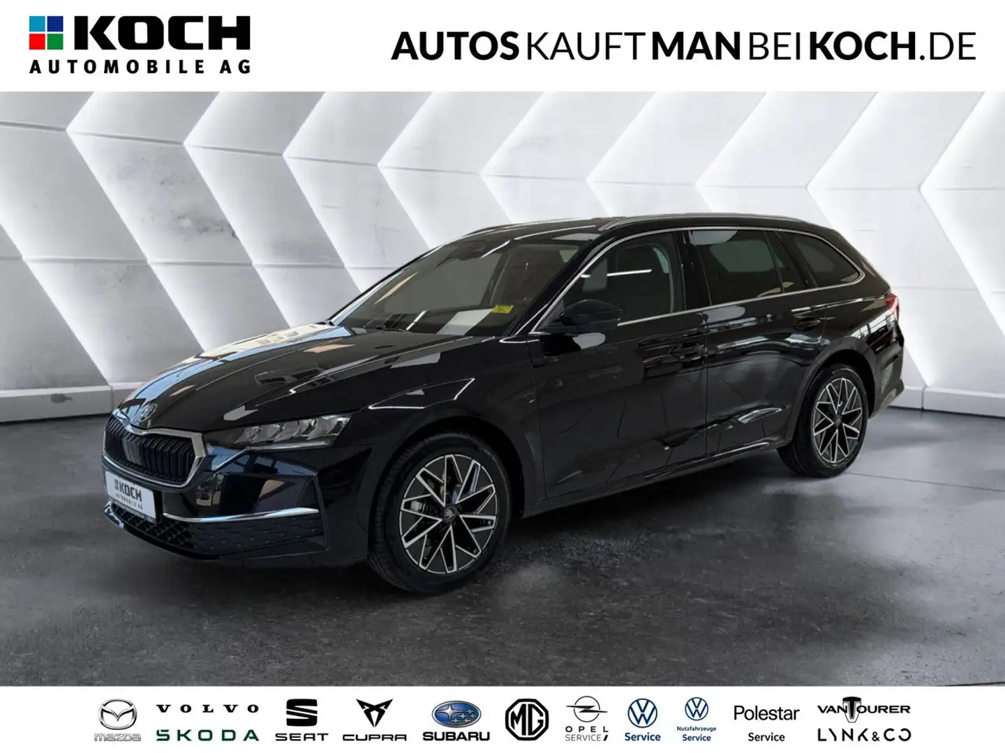 Skoda Octavia Combi 1.5 TSI DSG LED WINTER+ ACC APP KAM Schwarz - 1