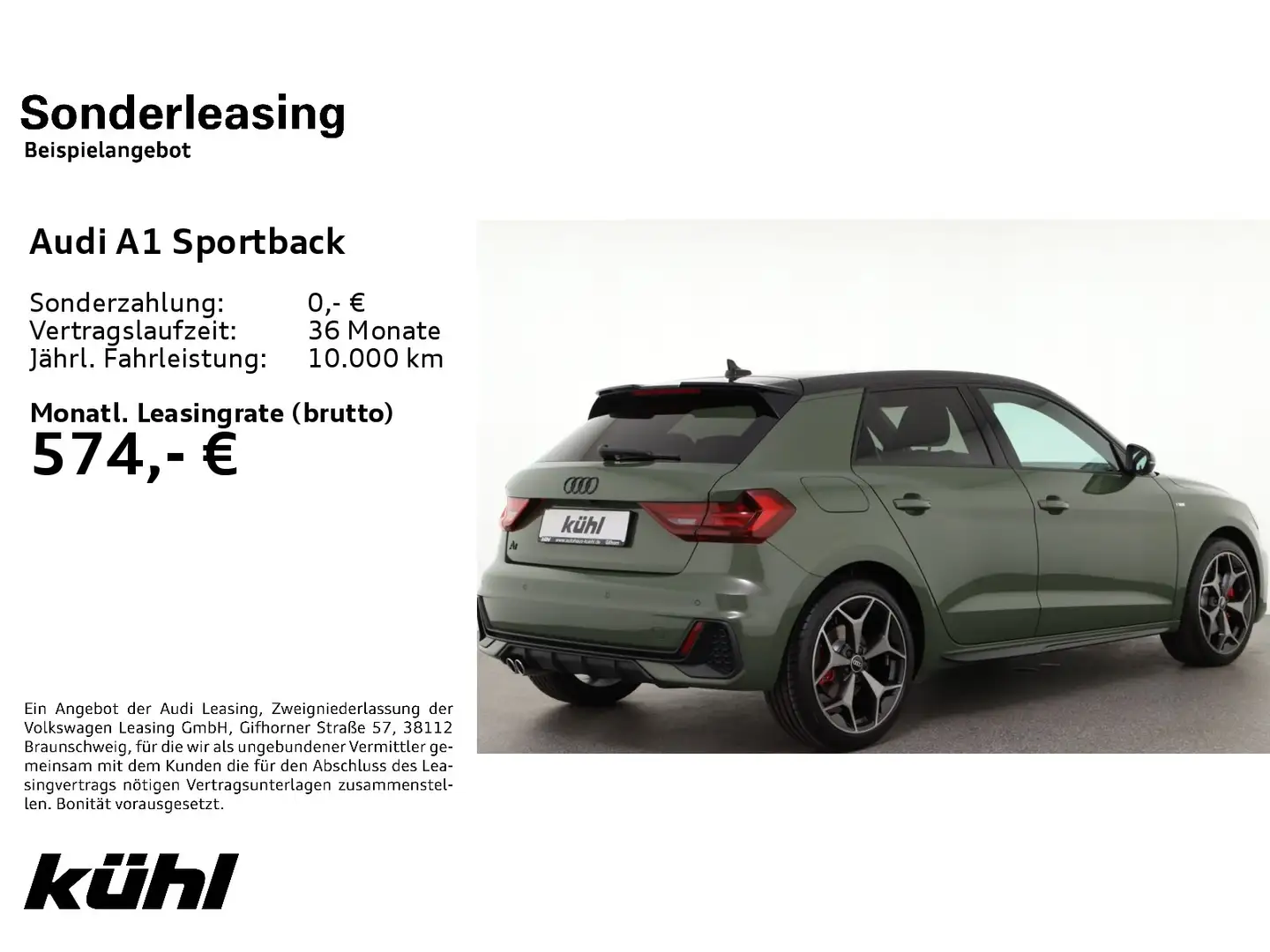 Audi A1 40 TFSI S line 18' Kamera Optik sch Grün - 2