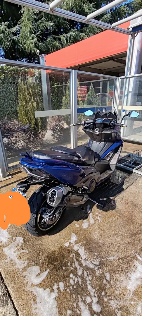 Kymco AK 550 abs, navigatore full Blu/Azzurro - 1