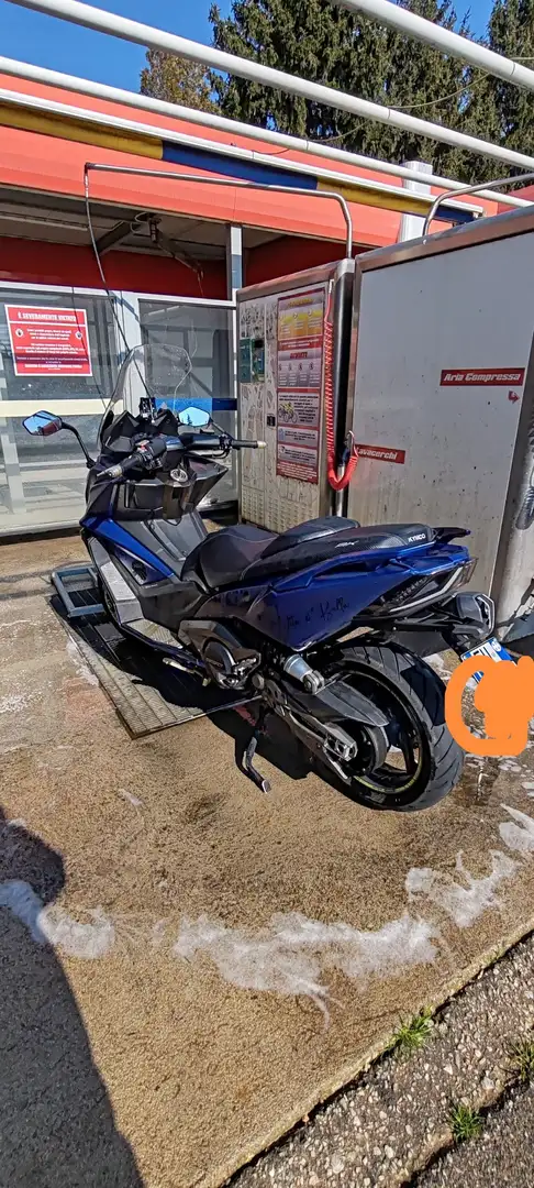 Kymco AK 550 abs, navigatore full Blu/Azzurro - 2