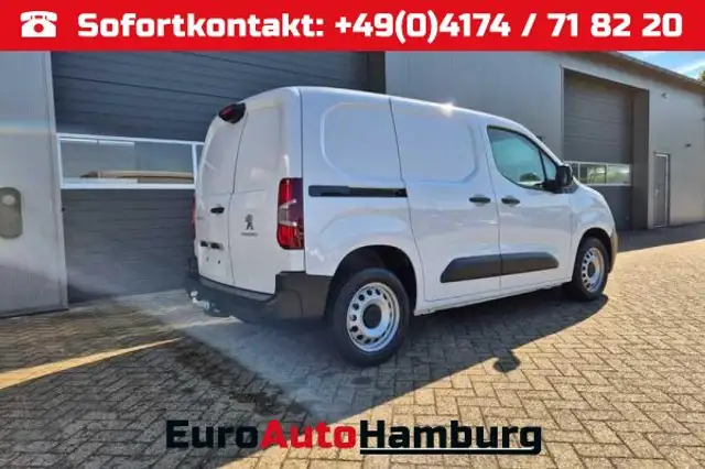 Peugeot Partner 1.5 BlueHDI 102PS 2-Sitzer AHK Klima Radio Apple C