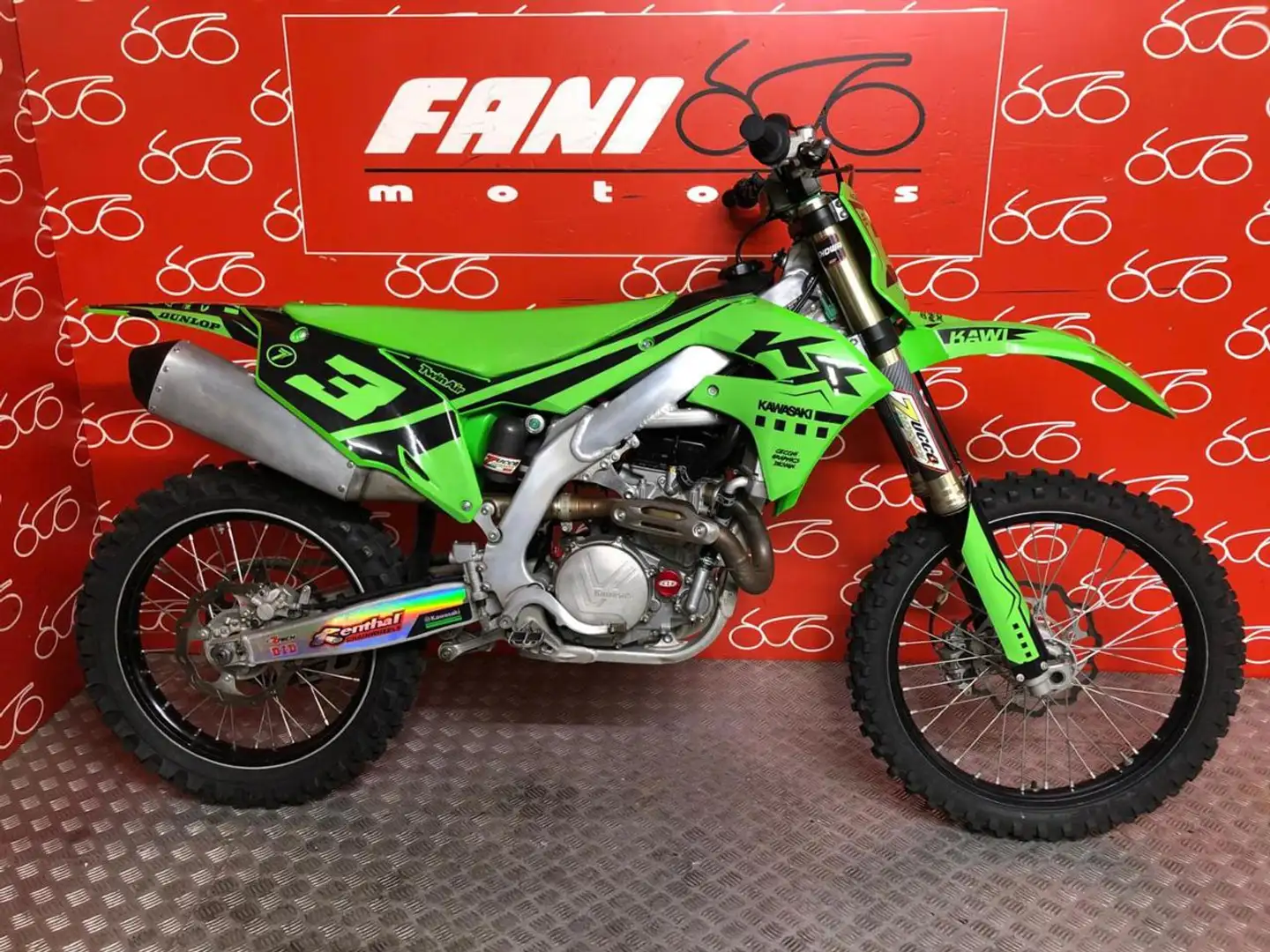 Kawasaki KX 450 F Verde - 1