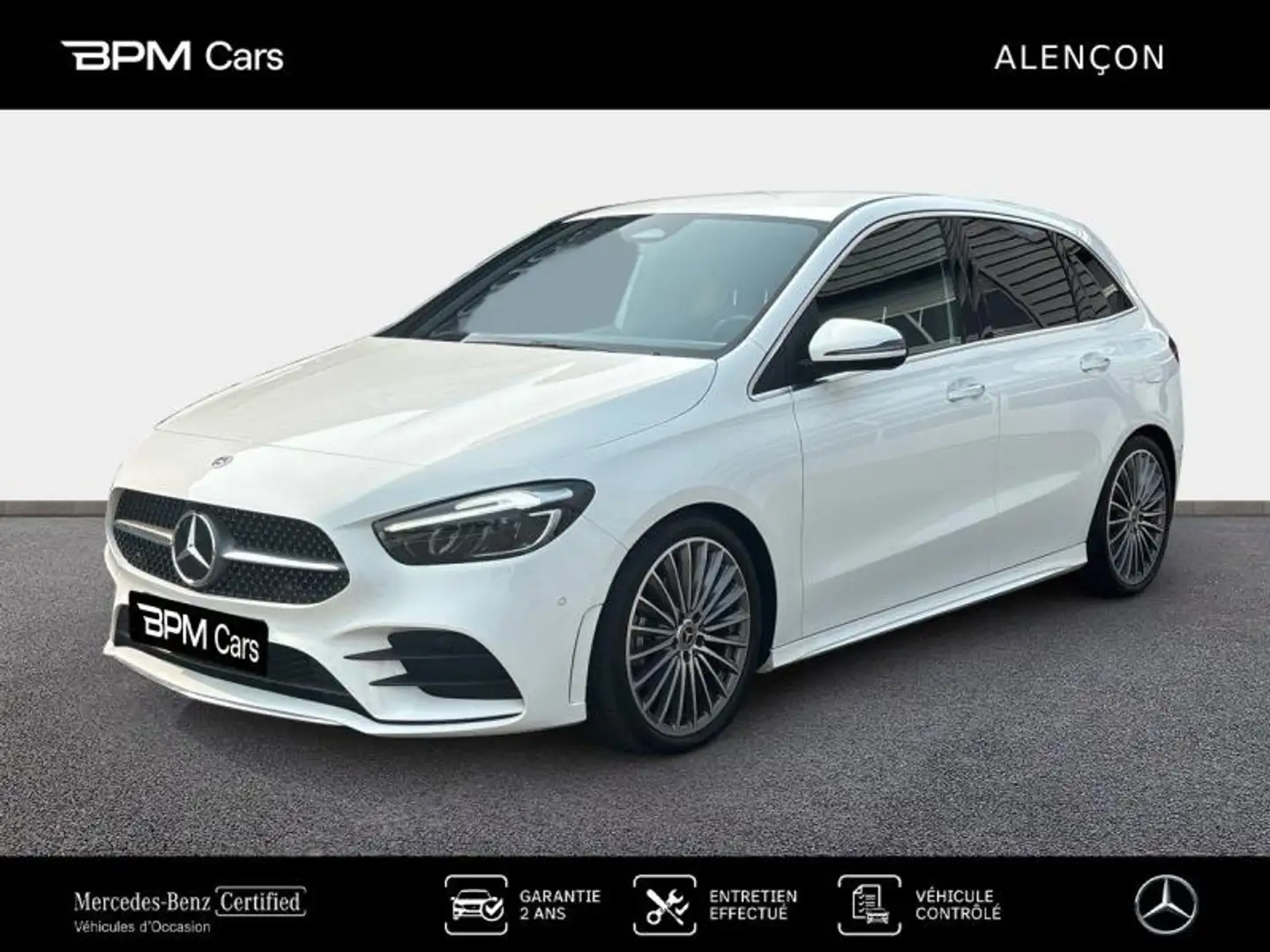 Mercedes-Benz B 180 180 136ch AMG Line 7G-DCT Bianco - 1