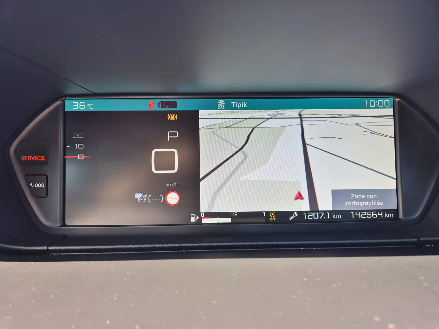 Citroen C4 SpaceTourer 1.5 HDi -EU6D-GARANTIE 1AN-CLIM-GPS-CAMERA-CARPLAY Gris - 2