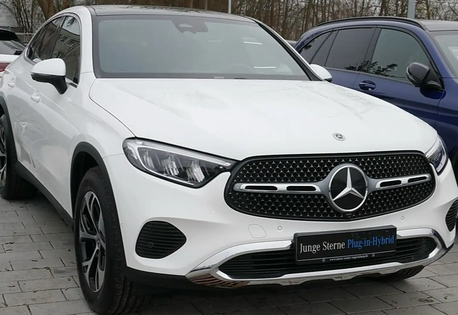 Mercedes-Benz GLC 300 Coupé 300de 4Matic Blanco - 2