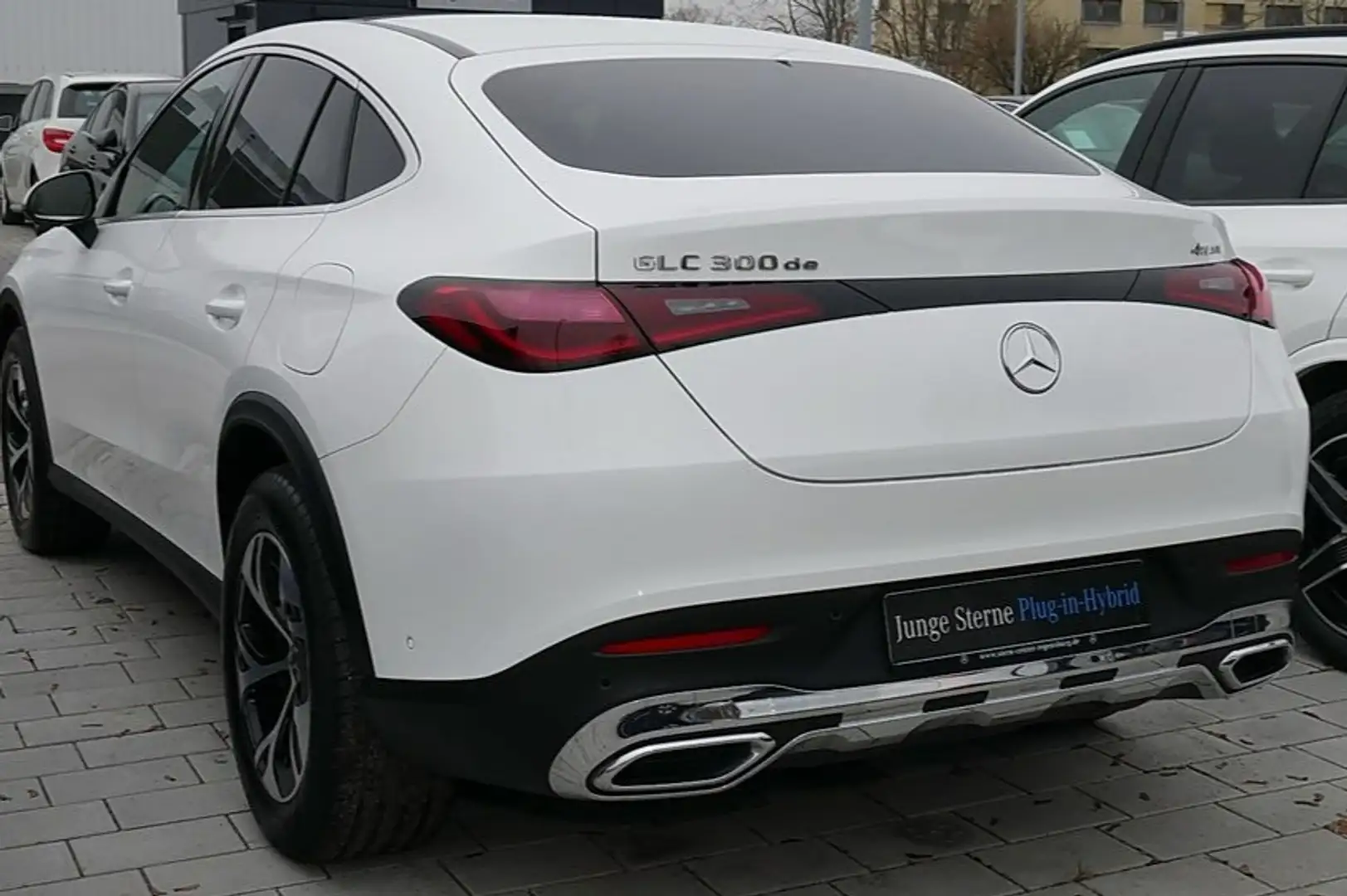 Mercedes-Benz GLC 300 Coupé 300de 4Matic Blanco - 1