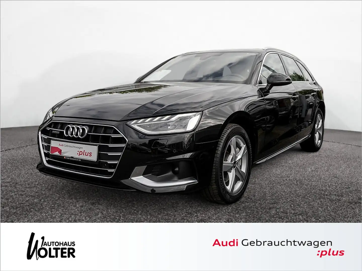 Audi A4 Avant 40 TDI quattro AHK LED NAVI ACC Schwarz - 1