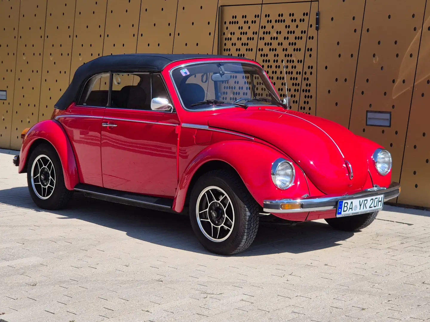 Volkswagen Käfer Cabrio 1303, Bj. 79, restauriert, Top Zustand Rot - 1