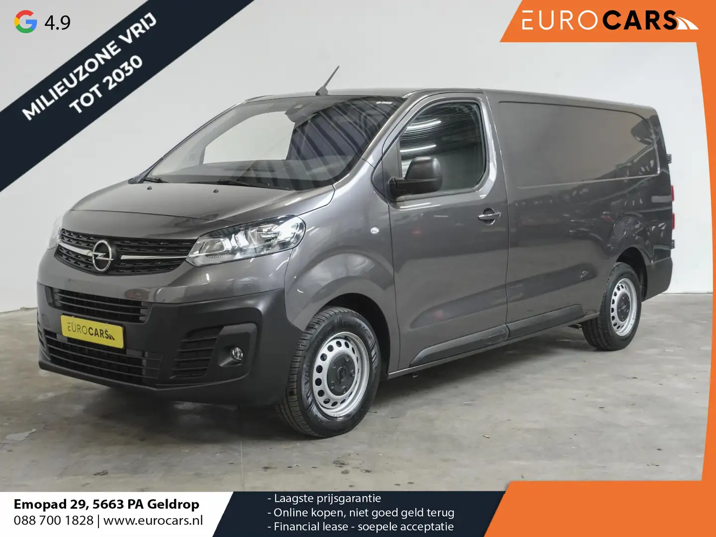 Opel Vivaro 2.0 BlueHDi 145PK L3 Automaat Airco Bluetooth Crui Gris - 1