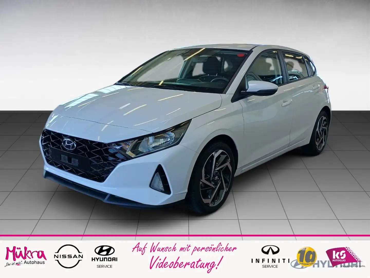 Hyundai i20 Trend 1.0 T-Gdi (100PS) 6-Gang 17´ NAVI/KOMFORT/B Blanco - 1