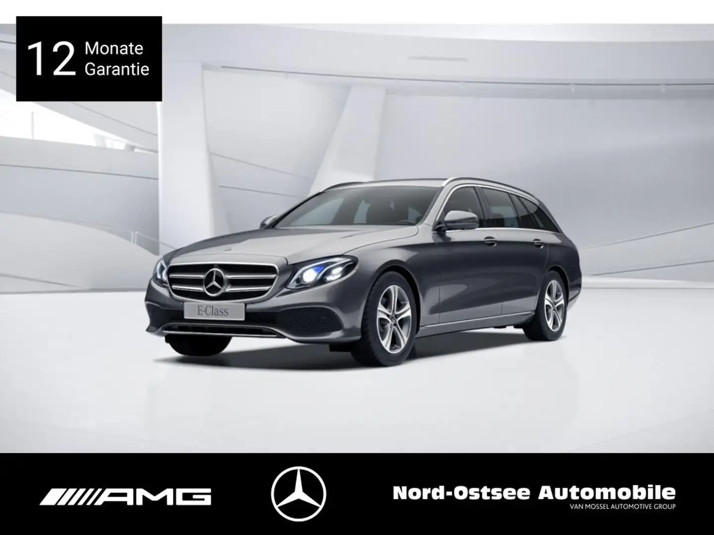 Mercedes-Benz E 200 T AVANTGARDE MULTIBEAM DISTRO COMAND SHZ Grijs - 1