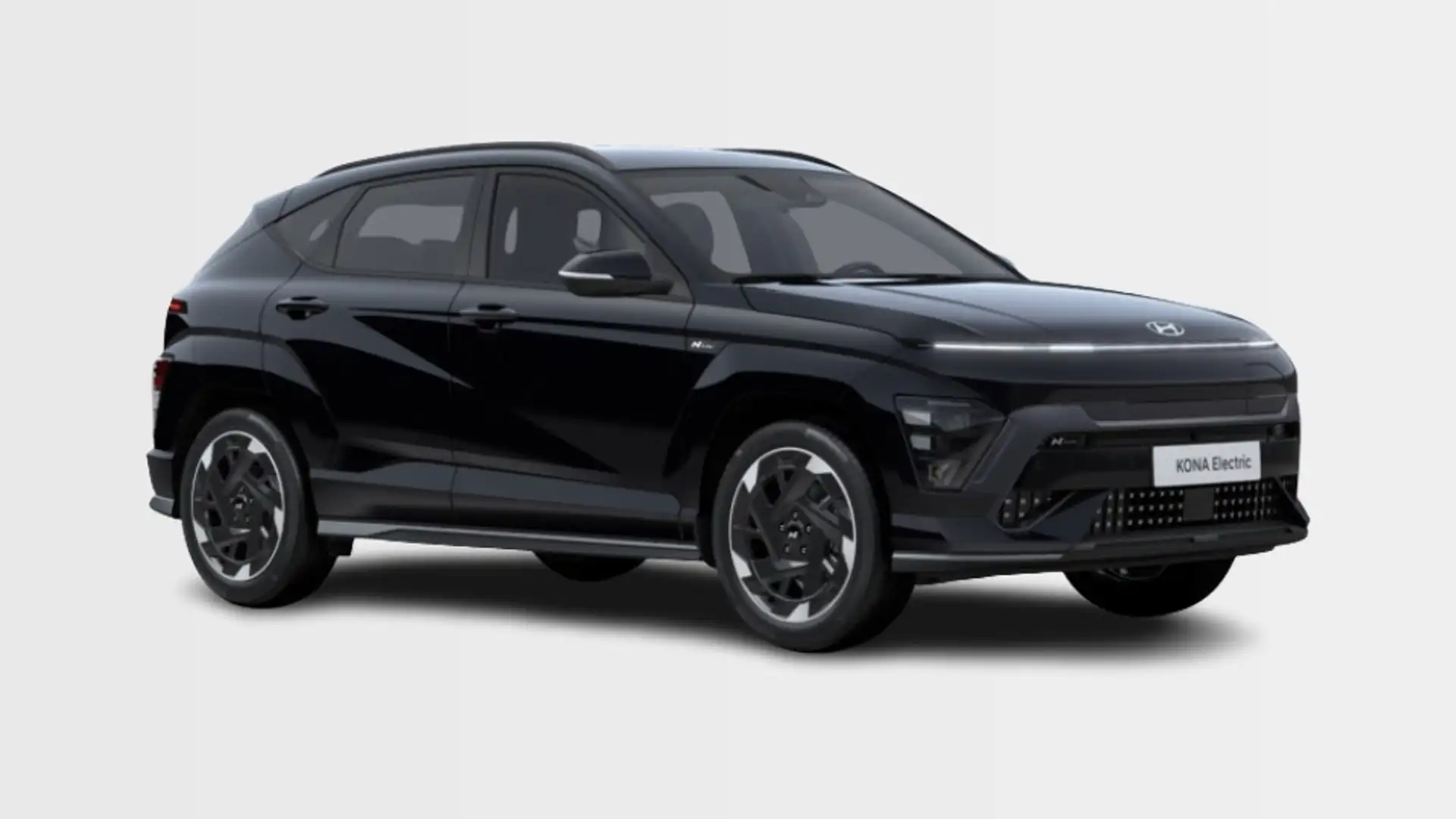Hyundai KONA 64.8 kWh N Line Business Automaat (Abyss Black Pea Zwart - 1