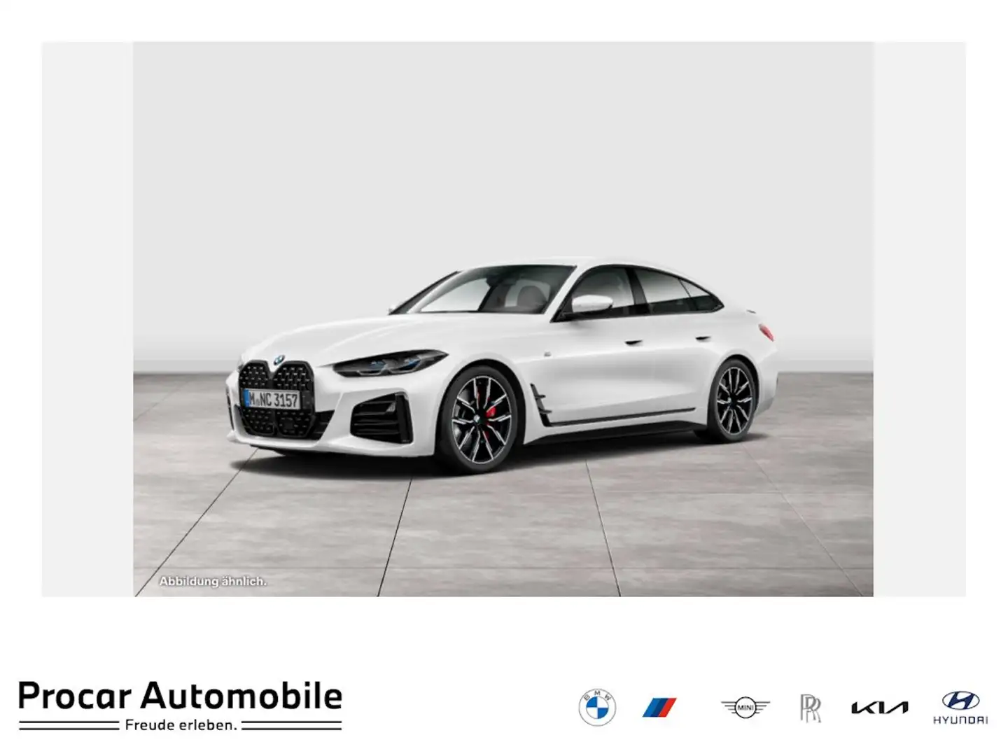 BMW 430 i xDrive Gran Coupé M Sport Pro LC Prof. Laser H/K Weiß - 1