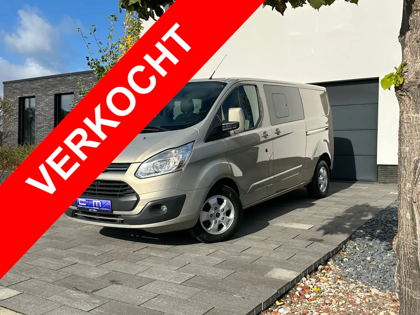 Ford Transit Custom Verkocht - Vendu - Sold @ CTMV! Argent - 1
