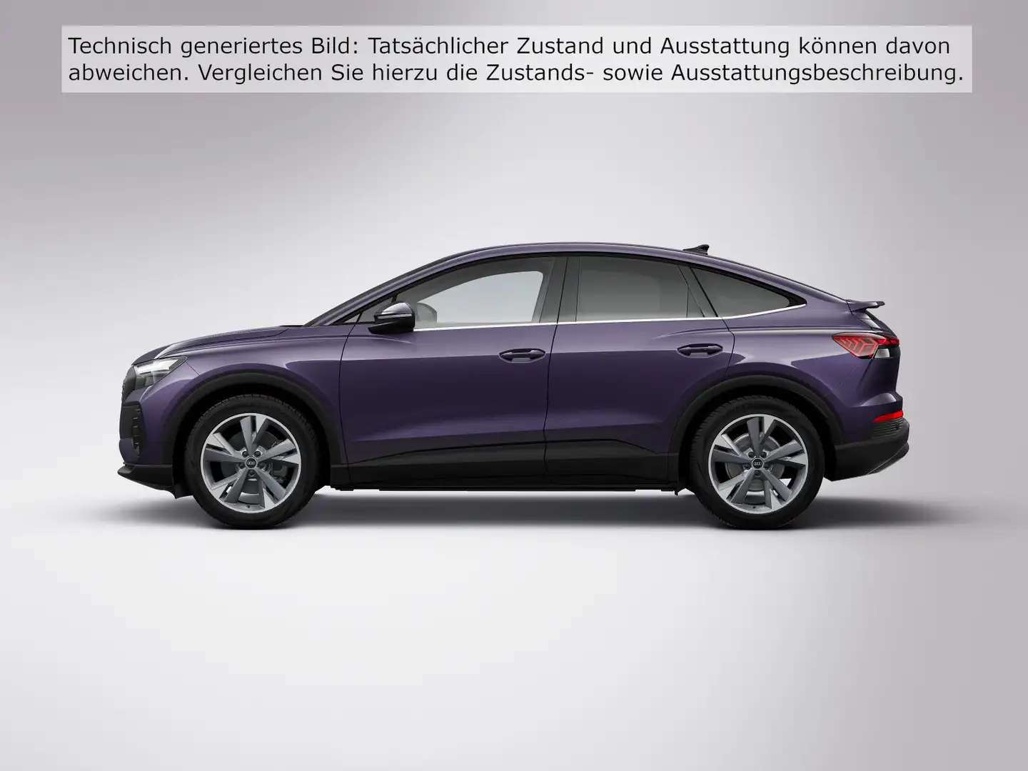 Audi Q4 e-tron 45 W-Pumpe/Nav/Temp/ASI/20" Violett - 2