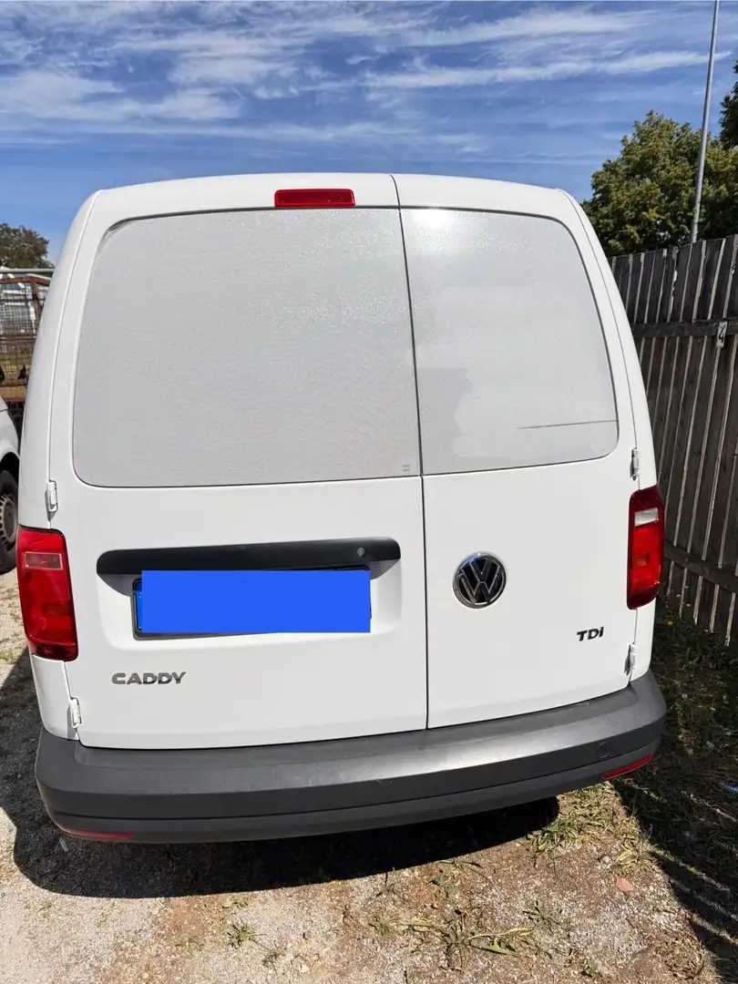 Volkswagen Caddy Nutzfahrzeug Weiß - 2