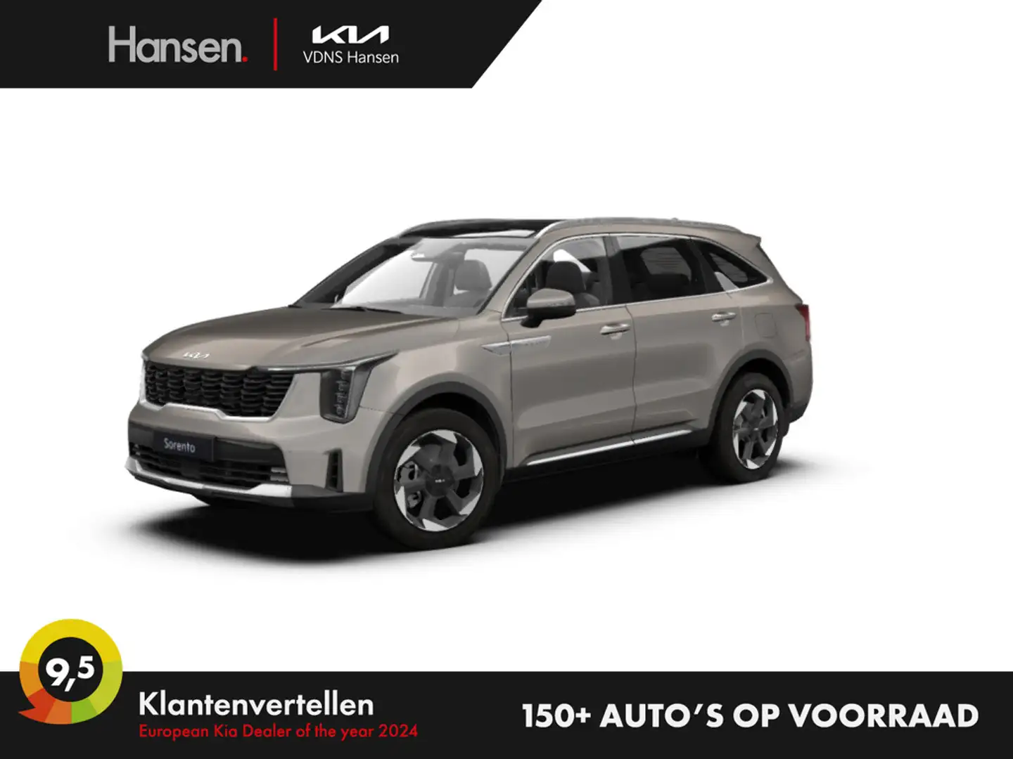 Kia Sorento 1.6 T-GDi Plug-in Hybrid ExecutiveLine 7p I Snel l Gris - 1