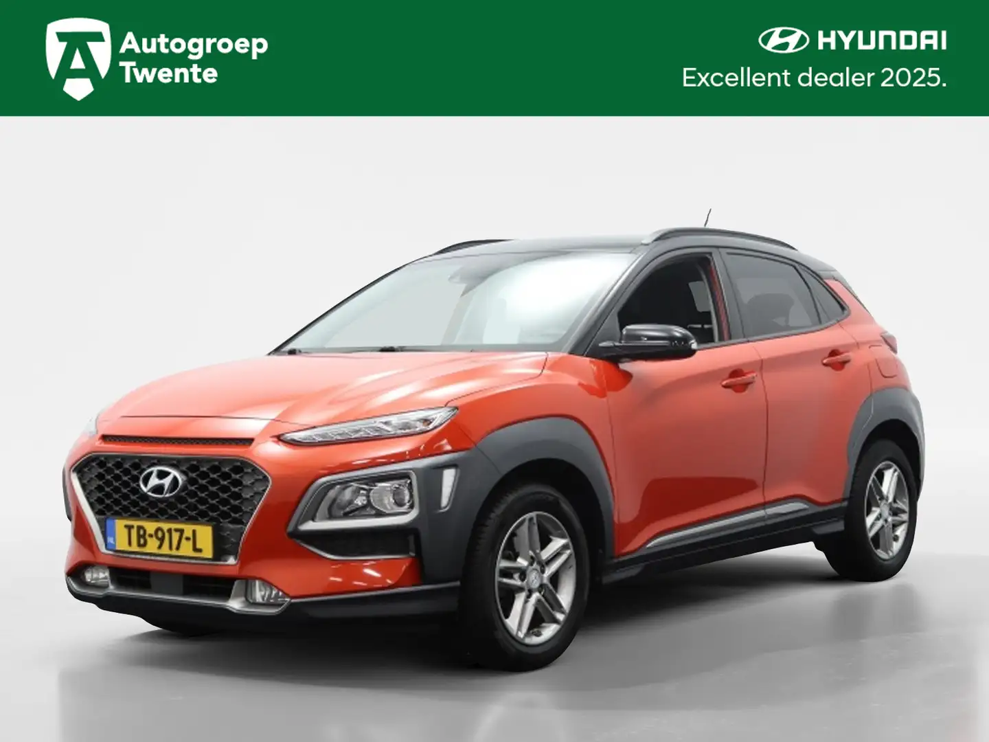 Hyundai KONA 1.0T Fashion | Head-up display | Navi | Premium Au Oranje - 1